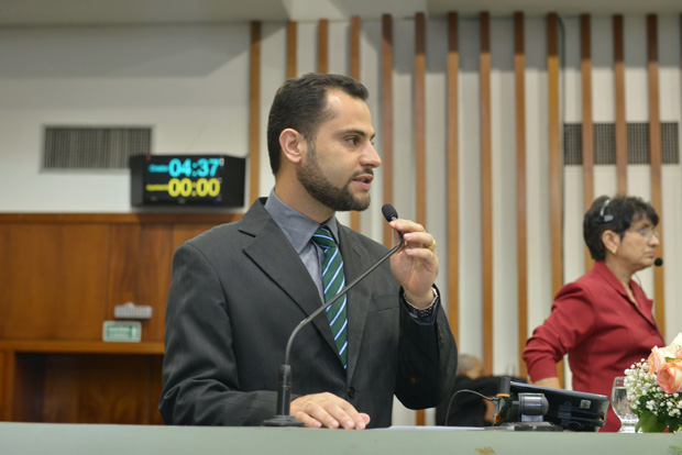 Deputado Simeyzon (PSC) / Foto: Carlos Costa/ Alego