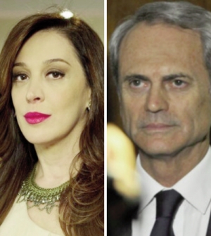 Cláudia Raia e Paulo Octávio Pereira: o casal Collor tentou aproximar os dois, para que namorassem, mas não havia química entre a atriz e o empresário | Divulgação/Globo e  Antonio Cunha/Esp. CB/D.A Press
