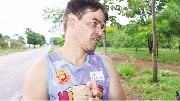 Ricardo Justino dos Santos: “Há anos esperamos pelo parque para melhorar a qualidade de vida do nosso setor” | Fernando Leite/Jornal Opção