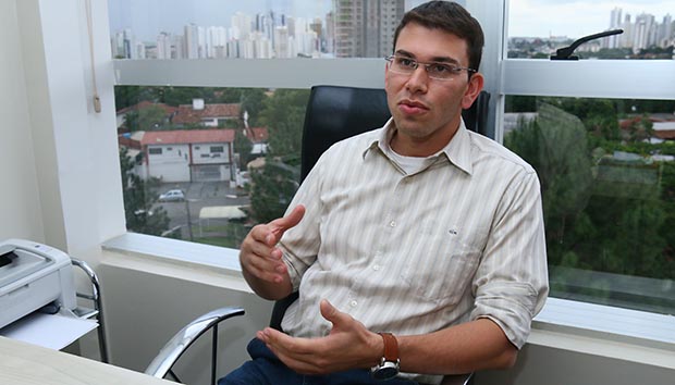 Thiago Cezar: “A dependência química cresceu mais que a rede de tratamento e o governo demora a fazer algo” l Foto: Fernando Leite/Jornal Opção