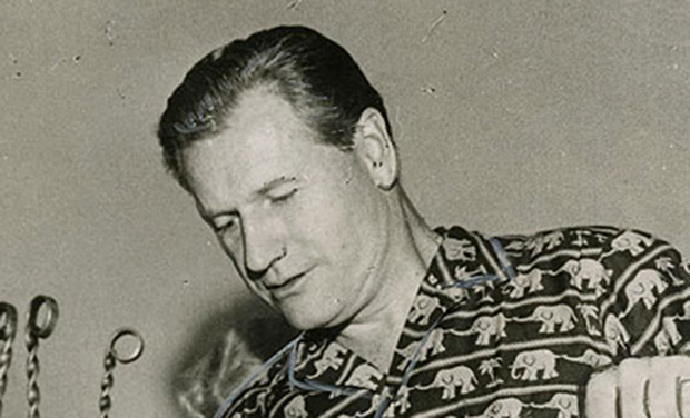 Nelson Rockefeller, durante uma de suas viagens pelo Brasil, em 1958