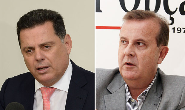 Gestores tiverm conversa "fraternal" | Fotos: Wagnas Cabral/Governo de Goiás e Fernando Leite/Jornal Opção