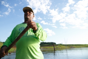 Toninho Pescador presenciou seca que expôs antiga ponte