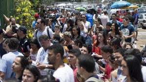 Estudantes em Brasília no 1º dia do Enem 2014 / Foto: Tomaz Silva/ Agência Brasil (08/11/2014)