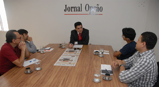Tayrone di Martino em entrevista ao Jornal Opção: “O bom gestor faz obras e uma administração eficiente" | Foto: Marcello Dantas/Jornal Opção