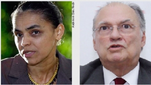 Marina Silva e Roberto Freire: um pacto contra o liberalismo exacerbado da dupla Dilma Rousseff e Joaquim Levy / Fernando Leite/Jornal Opção