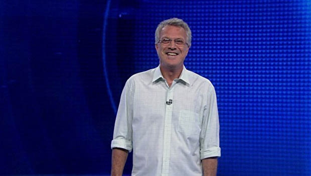 Apresentador do programa, Pedro Bial / Foto: Gshow/divulgação