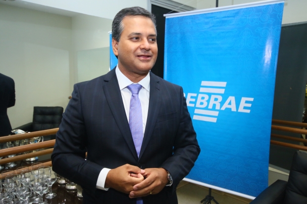 Diretor-superintendente do Sebrae, Igor Montenegro / Foto: Fernando Leite/ Jornal Opção