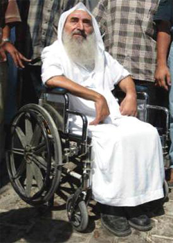 Líder do Hamas, Ahmed Yassin, foi morto por míssil israelense em Gaza | Foto: Wikipédia Commons