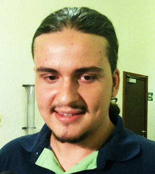 André Ribeiro, do DCE da UFG