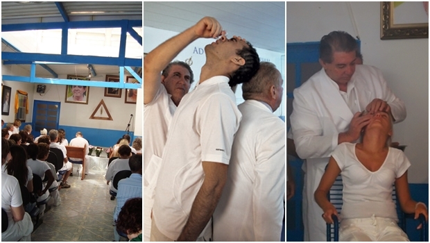 Momentos na Casa de Dom Inácio: curas dividem opinião | Fotos: Fernando Leite / Jornal Opção