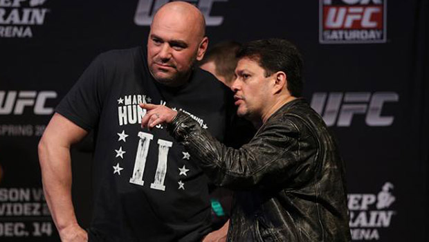 Dana White e Joe Silva: os experimentados dirigentes do UFC sabem que, cedo ou tarde, certo tipo de doping será legalizado