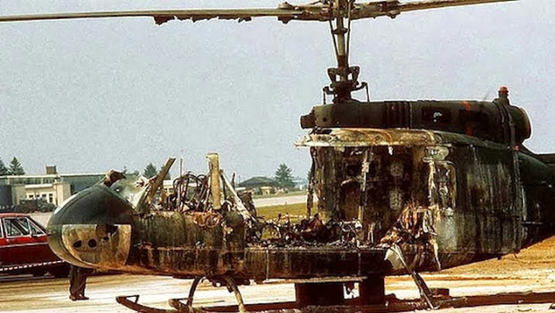 Cinco israelenses morreram reféns dentro de um helicóptero explodido por terroristas do grupo Setembro Negro | Foto: httpestudosviquianosblogspotcom.dihitt.com
