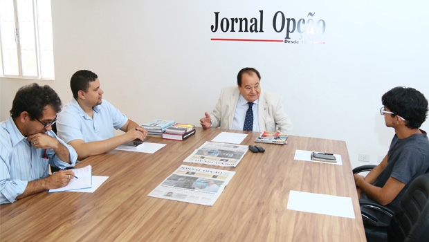 Zander Campos em entrevista aos jornalistas do Jornal Opção: “Falta ao Brasil a inovação que existe no governo Marconi”