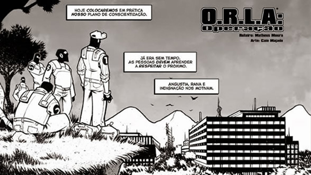 Onde adquirir “O.R.L.A”: Na loja de quadrinhos Hocus Pocus, Avenida Araguaia, 957, Goiânia. Ou, então, pelo site www.ugrapress.webstorelw.com.br/products/o-dot-r-l-dot-a-liberdade-aos-animais