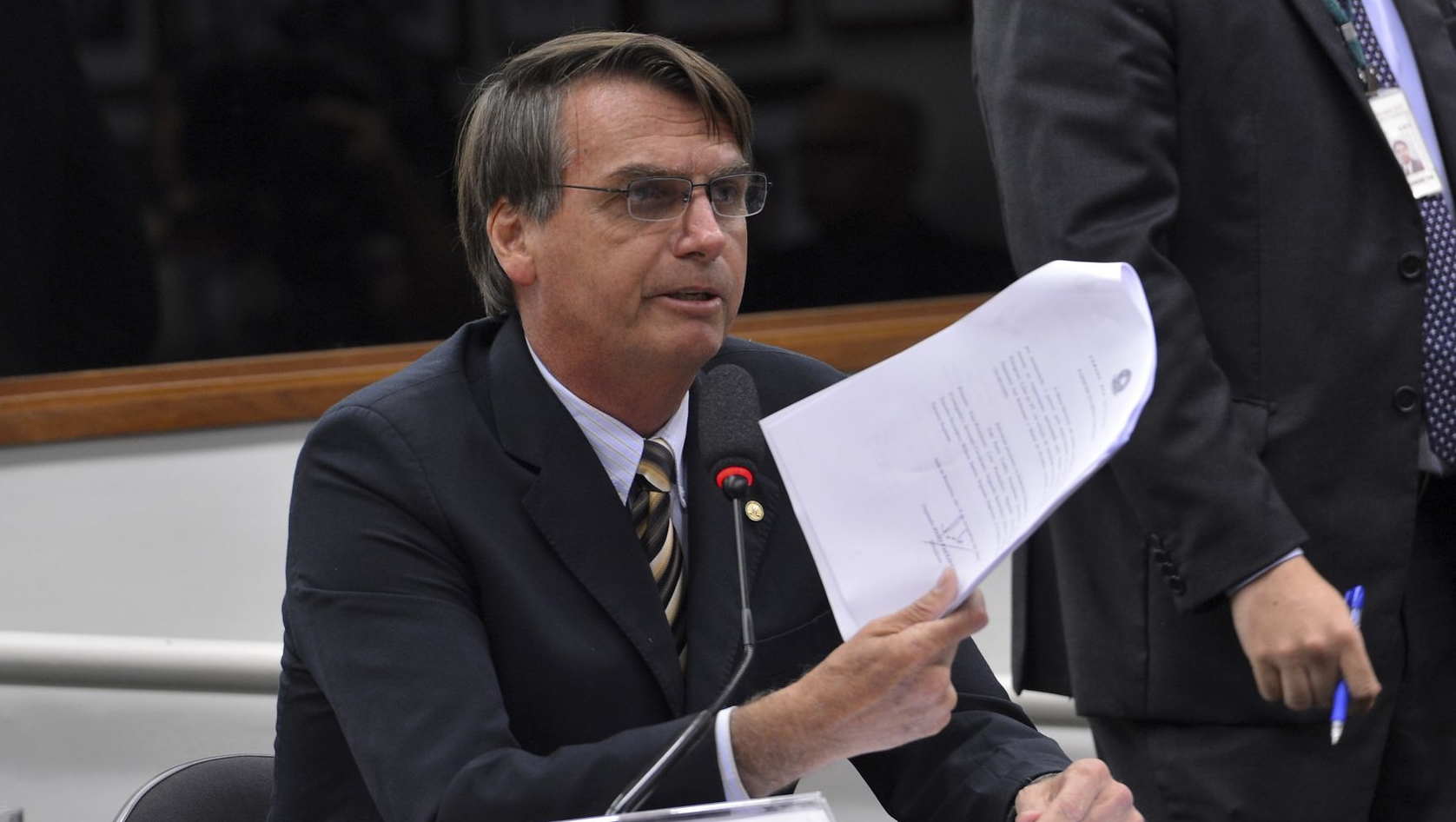 Deputado Jair Bolsonaro afirma que há um "volume consistente" de denúncias contra Dilma Rousseff | Foto: Wilson Dias / Agência Brasil