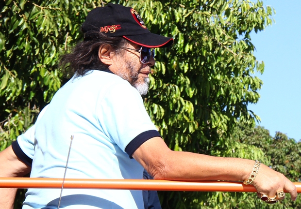 José Rico, em uma carreata no ano passado, quando concorreu à vaga na Câmara Federal em Goiás | Foto: Fernando Leite / Jornal Opção