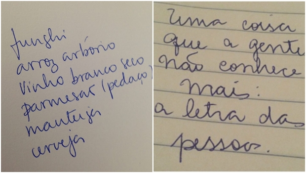 À esq., a lista que teria motivado a ilustradora carioca  Clarinha Gomes a postar a mensagem à direita, que deu início a hashtag #aletradagente | Fotos: reprodução / Twitter @claragomes