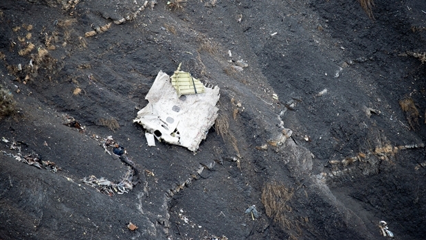 Destroços do avião da Germanwings: queda não foi um acidente | Foto: Foto: F.Balsamo / Ministère de l’Intérieur / SIRPA Gendarmerie