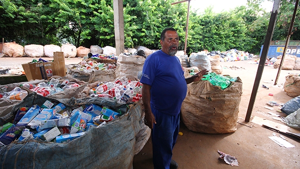 Catadores de reciclagem em Goiânia / Fernando Leite/Jornal Opção