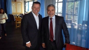 Governador Marconi Perillo e diretor executivo de Operações do Comitê Rio 2016, general Marco Aurélio Costa Vieira | Foto: Reprodução/Facebook