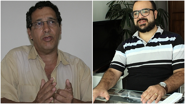Pedro Célio (esquerda): ”Lula tem astúcia política; Dilma, apenas sorte”; Francisco Tavares: “Políticas de governo não atendem população” | Fotos: Fotos: Fernando Leite/Jornal Opção