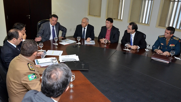 Reunião com Secretario de Segurança Publica e Comando das policias | Foto: Eduardo Ferreira