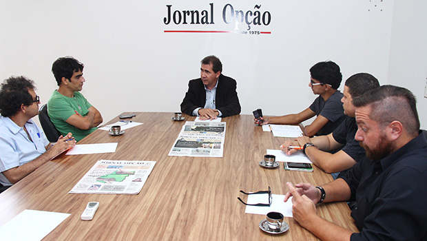 Prefeito João Gomes: “Se o PT indicar o nome para prefeito, os partidos aliados vão indicar o vice na nossa chapa” | Foto: Fernando Leite/Jornal Opção