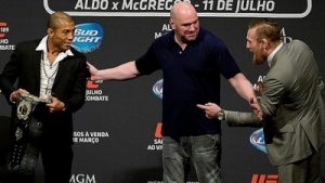 José Aldo e Conor-mcgregor