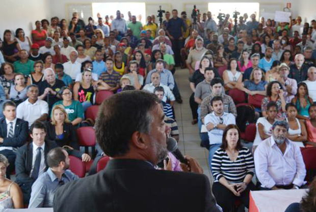 Audiência pública em Cavalcante (GO) debate situação de meninas kalunga | Foto: Marcello Casal Jr/Agência Brasil
