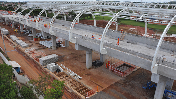 Entre 2009 a 2015, a Odebrecht obteve US$ 5 bilhões do BNDES para financiamento de obras de infraestrutura | Foto: Odebrecht