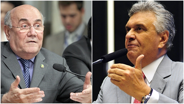 Ronaldo Caiado (direita): “JBS dizimou frigoríficos em Goiás”; Flexa Ribeiro: “Estão gerando empregos no exterior” | Foto: Montagem/Gustavo Lima/Câmara dos Deputados e George Gianni/PSDB