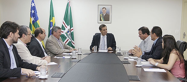 Reunião para instalação da Satus Ager em Luziânia | Foto: Jota Eurípedes /Vice-governadoria