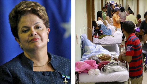Dilma Roussef impõe ajuste fiscal com medidas duras, enquanto a saúde pública vai de mal a pior no País | Foto: Roberto Stuckert Filho/ PR