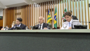 "As portas do meu gabinete estão abertas para todos aqueles que quserem dialogar", afirma presidente da Assembleia, Helio de Sousa (DEM |Foto: Marcos Kennedy