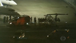 Momento de chegada em São Paulo | Foto: Reprodução/Rede Globo