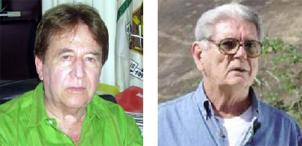 O capitão Sebastião Curió e o major Lício Maciel, vistos como figuras centrais, eram militares subalternos no combate à Guerrilha do Araguaia. Foram atuantes, suas equipes mataram guerrilheiros, mas não eram chefões | Fotos: Divulgação