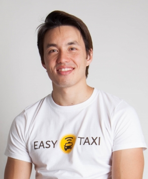 Léo Tang, do Easy Taxi: estimativa é de que 60% dos taxistas de Goiânia usem o app |Foto: divulgação