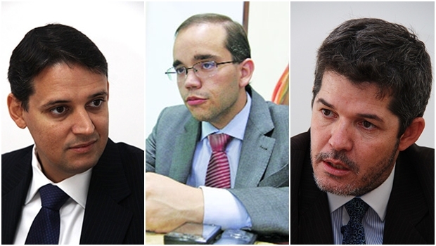 Thiago Peixoto (esquerda): bom formulador Fábio Sousa (meio): em ascensão Delegado Waldir: com potencial