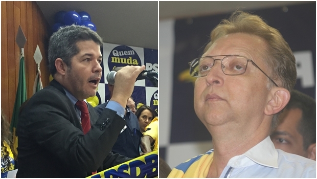 Delegado Waldir e João Campos: insatisfação com o tucanato | Foto: Alexandre Parrode / Leoiran 