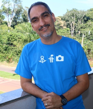 Idealizador do projeto, Bráulio Vinícius Ferreira, aponta que o Deriva do Bem está expandindo seus horizontes - Foto: Fernando Leite/ Jornal Opção