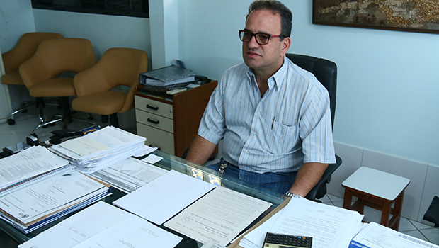 Diretor do Hospital Santa Genoveva, Francisco Ludovico: “Nunca tivemos vantagem e esta situação tem corroído nosso caixa” | Fernando Leite/Jornal Opção