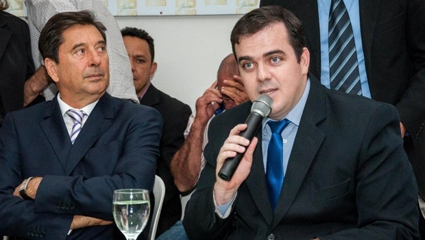 Prefeito Maguito Vilela e vereador Gustavo Mendanha | Foto: reprodução / Facebook