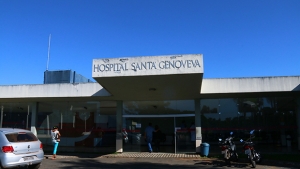 Hospital Santa Genoveva: instituição reduziu pela metade suas internações | Foto: Fernando Leite/Jornal Opção