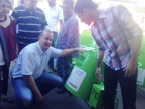 Paulo Garcia durante entrega de carros e equipamentos da Comurg | Foto: Divulgação