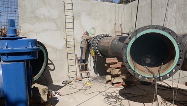 Ampliação do sistema de abastecimento de água precisa ser terminada, pois é o começo da solução para o problema anapolino