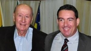 José Antônio Vitti (esquerda) e seu filho, o deputado José Vitti | Foto: Reprodução/Facebook