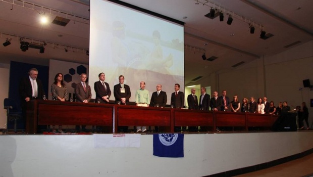 Abertura oficial do Abrascão 2015, no Centro de Eventos da UFG |Foto: Reprodução/Facebook Abrasco