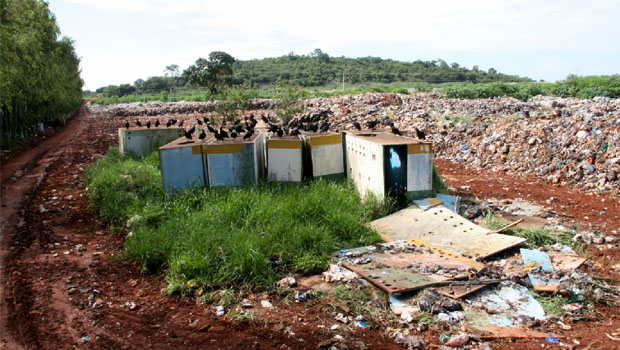 Área que era um lixão a céu aberto e significava risco à saúde das pessoas...