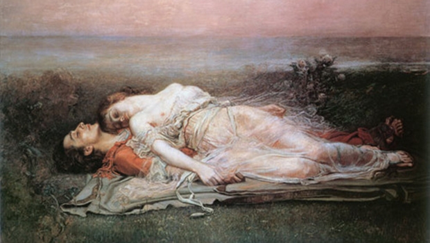 Pintura retrata Romeu e Julieta: imaginário coletivo que compõe tragédias de amor